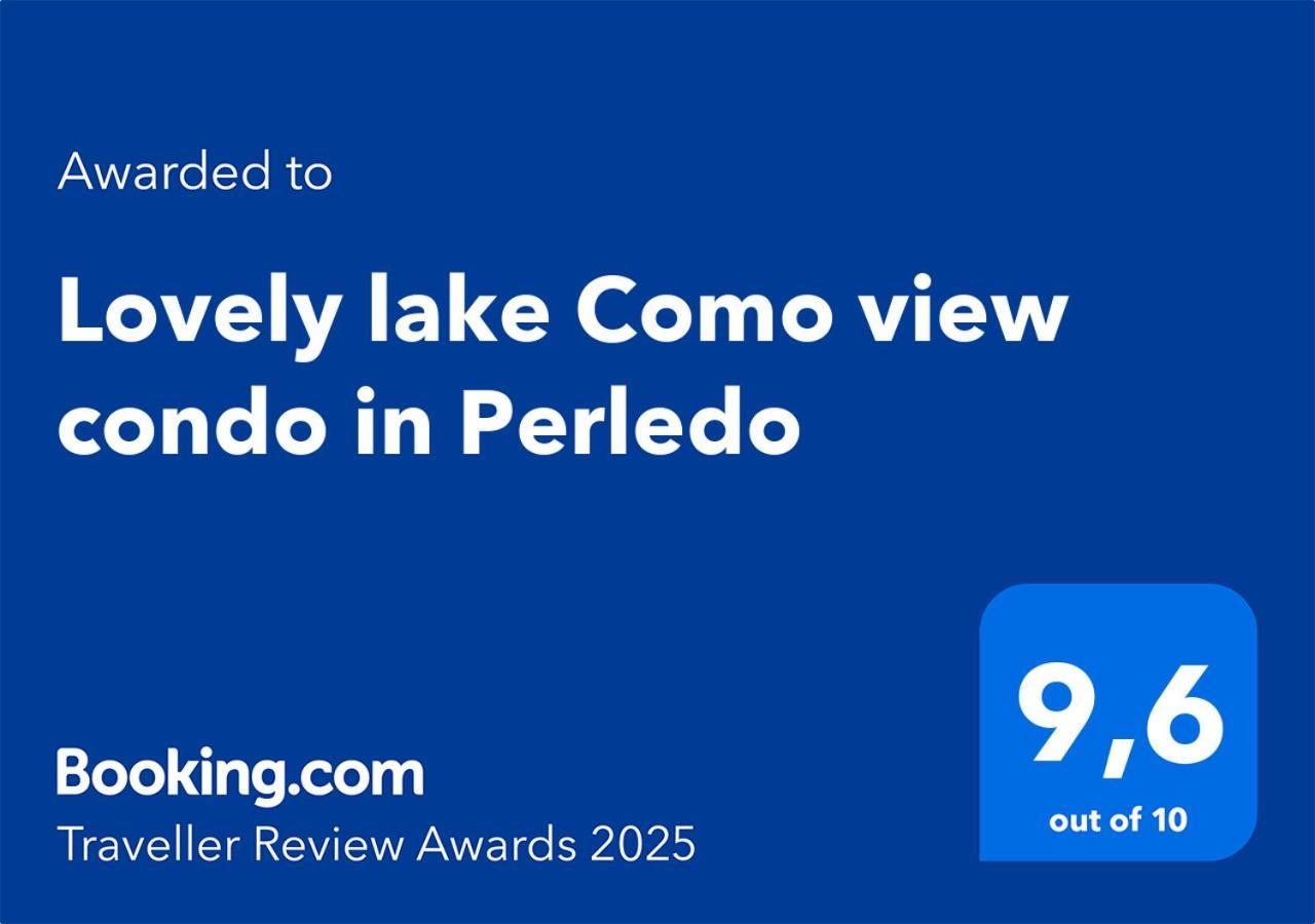 Romantic Lake Como Escape With View Perledo Dış mekan fotoğraf